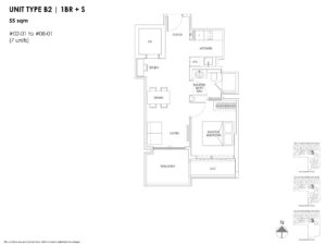 MORI-1-Bedroom+Study-Type-B2